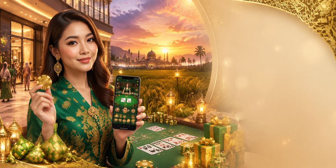 Permainan Baccarat bertemakan batik tradisional Kedah